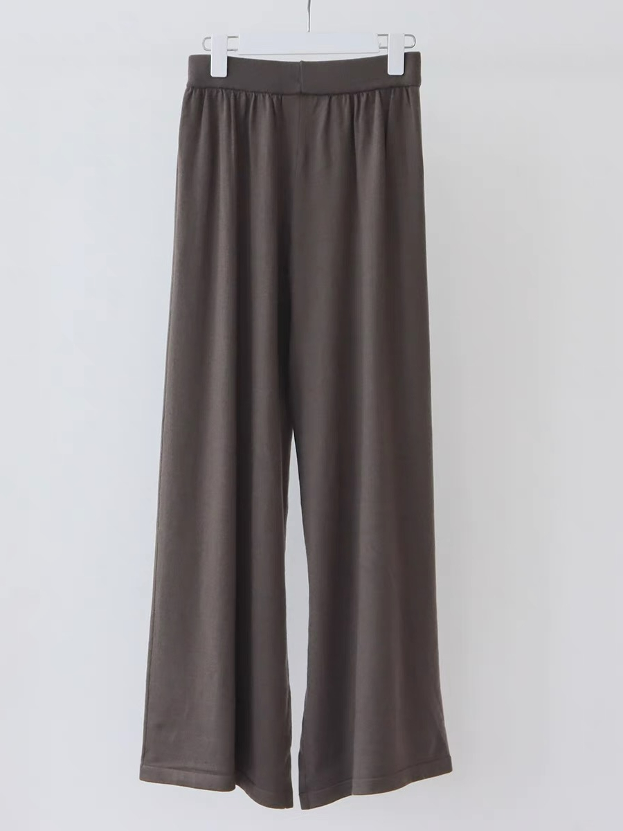 Elliot Knit Culottes-The Black Bow-