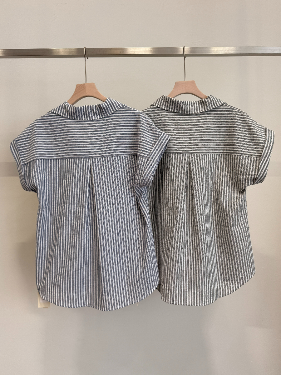 Stripe Collar Top (TP103)
