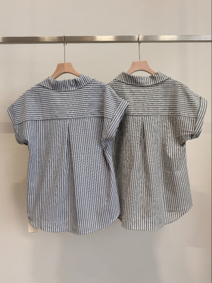 Stripe Collar Top (TP103)