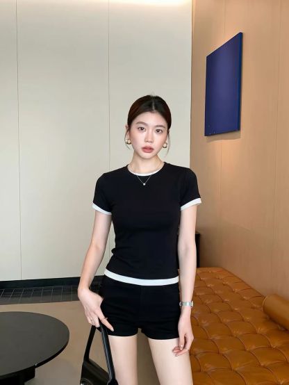 Donnie Color Binding Top