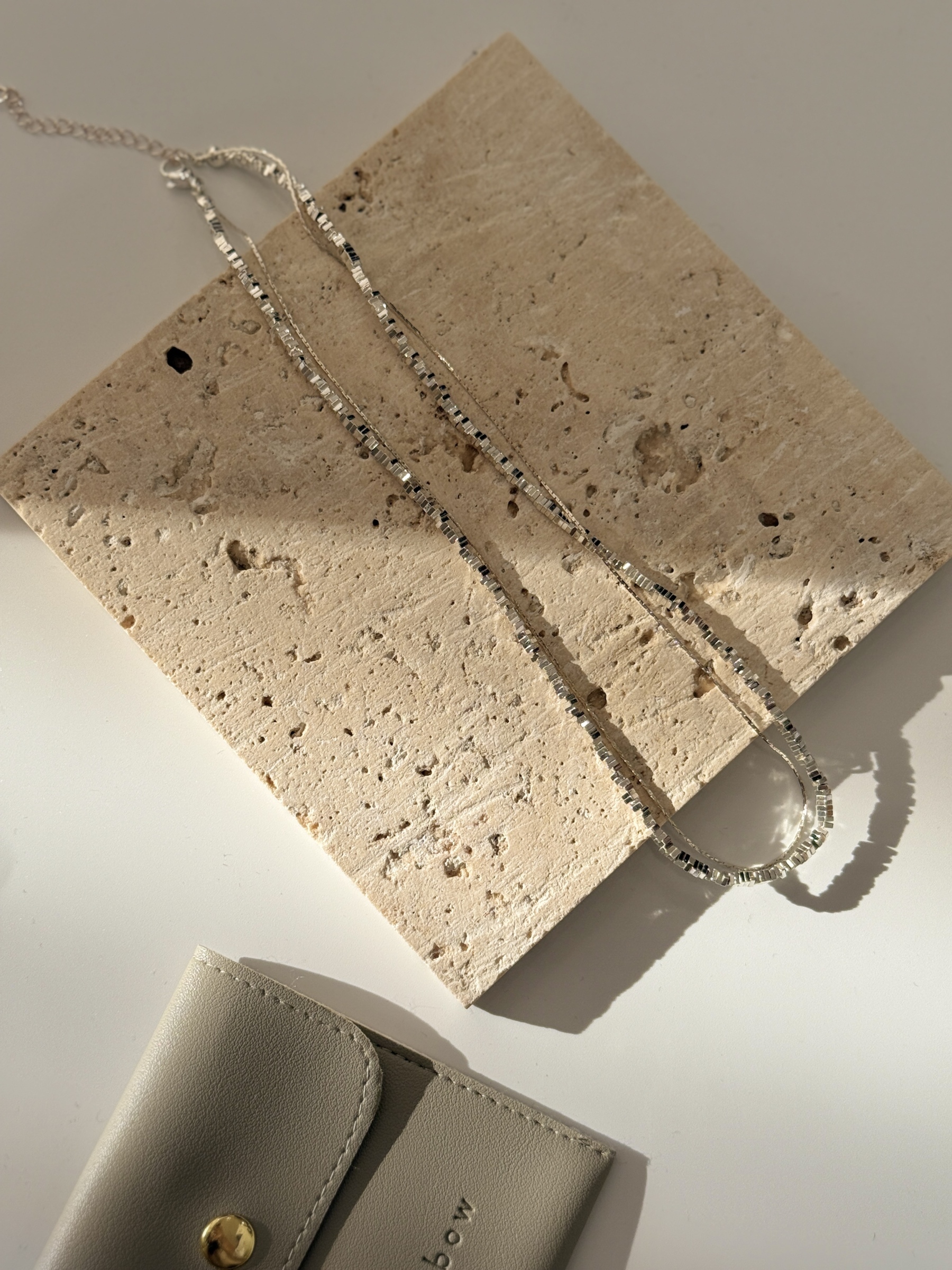 Seul-Gi Double Layer Shimmering Necklace