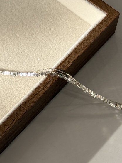 Seul-Gi Double Layer Shimmering Necklace