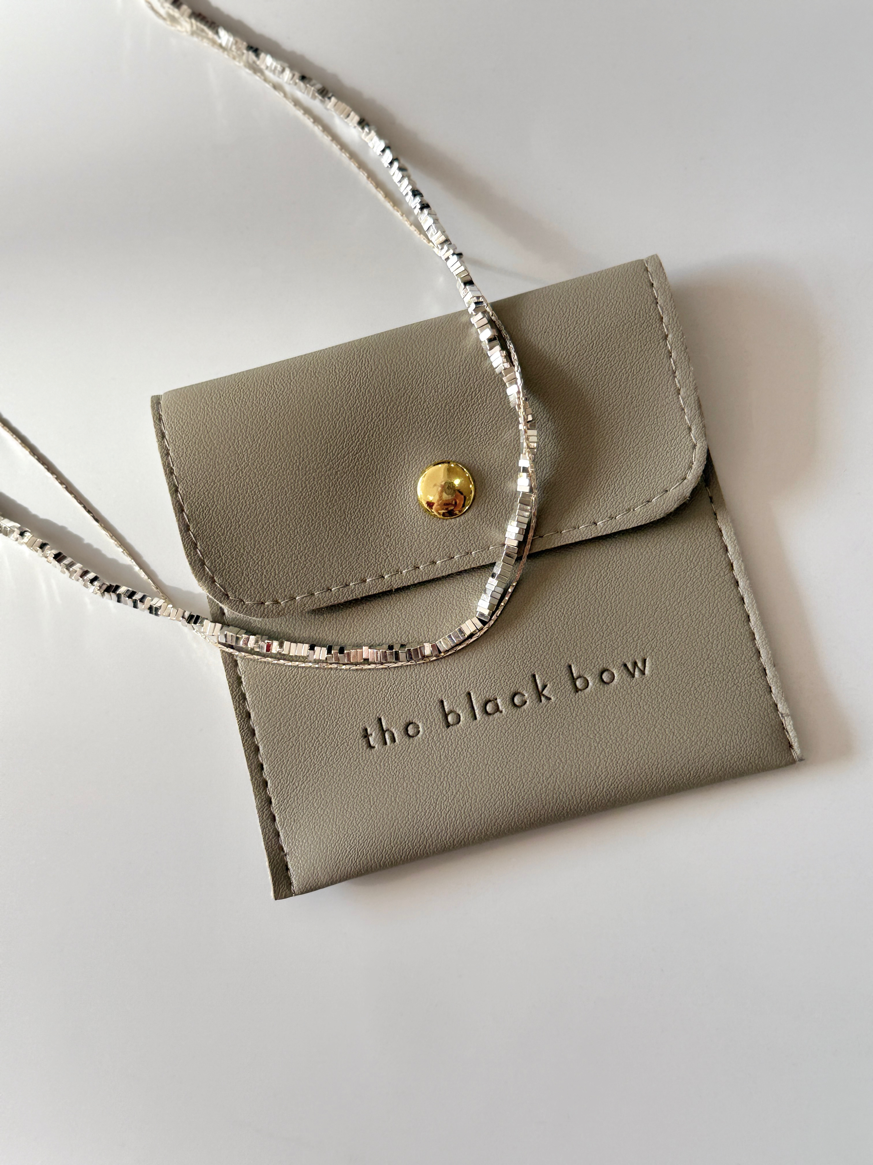 Seul-Gi Double Layer Shimmering Necklace