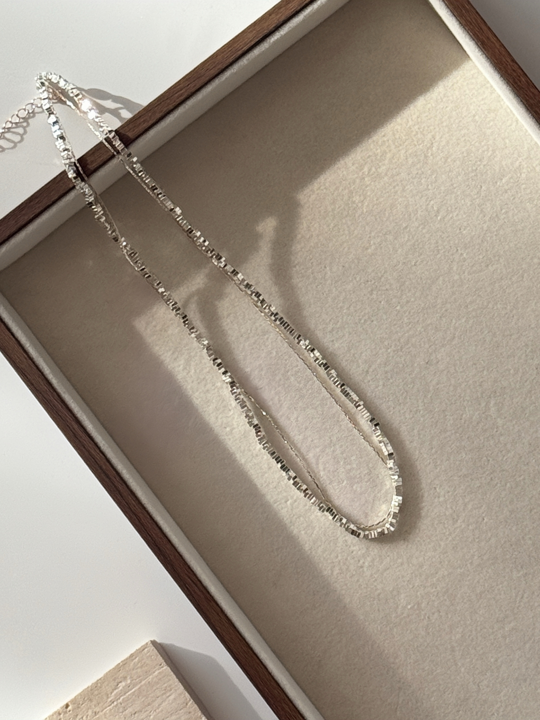 Seul-Gi Double Layer Shimmering Necklace