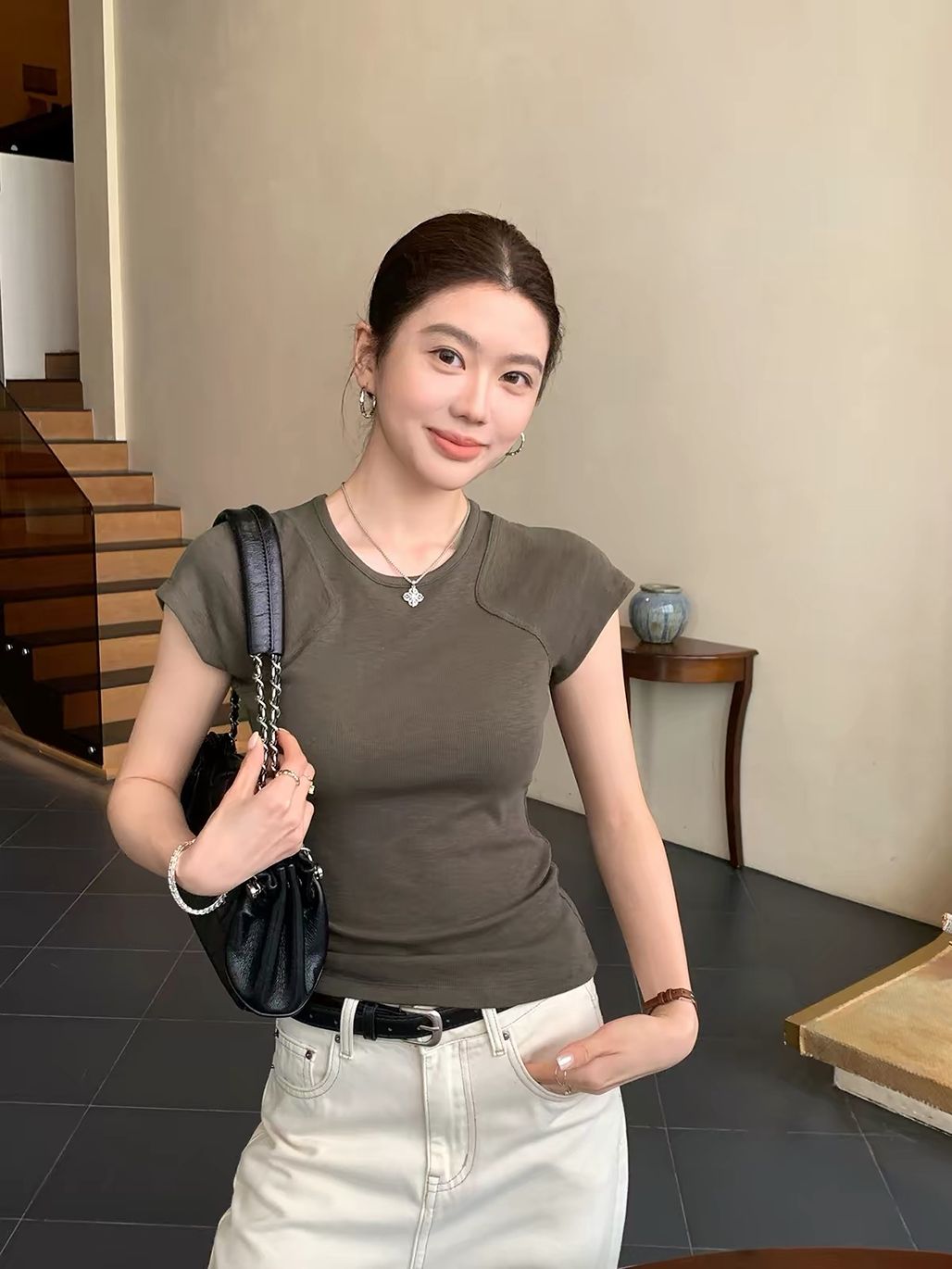 Danao Cape Sleeve Top