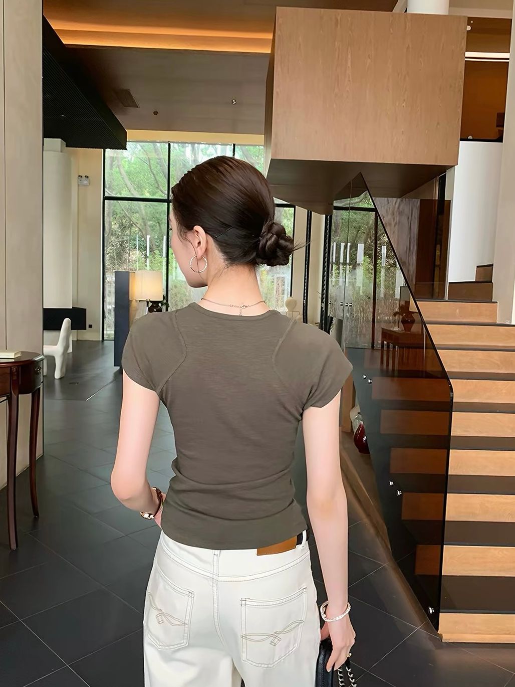 Danao Cape Sleeve Top