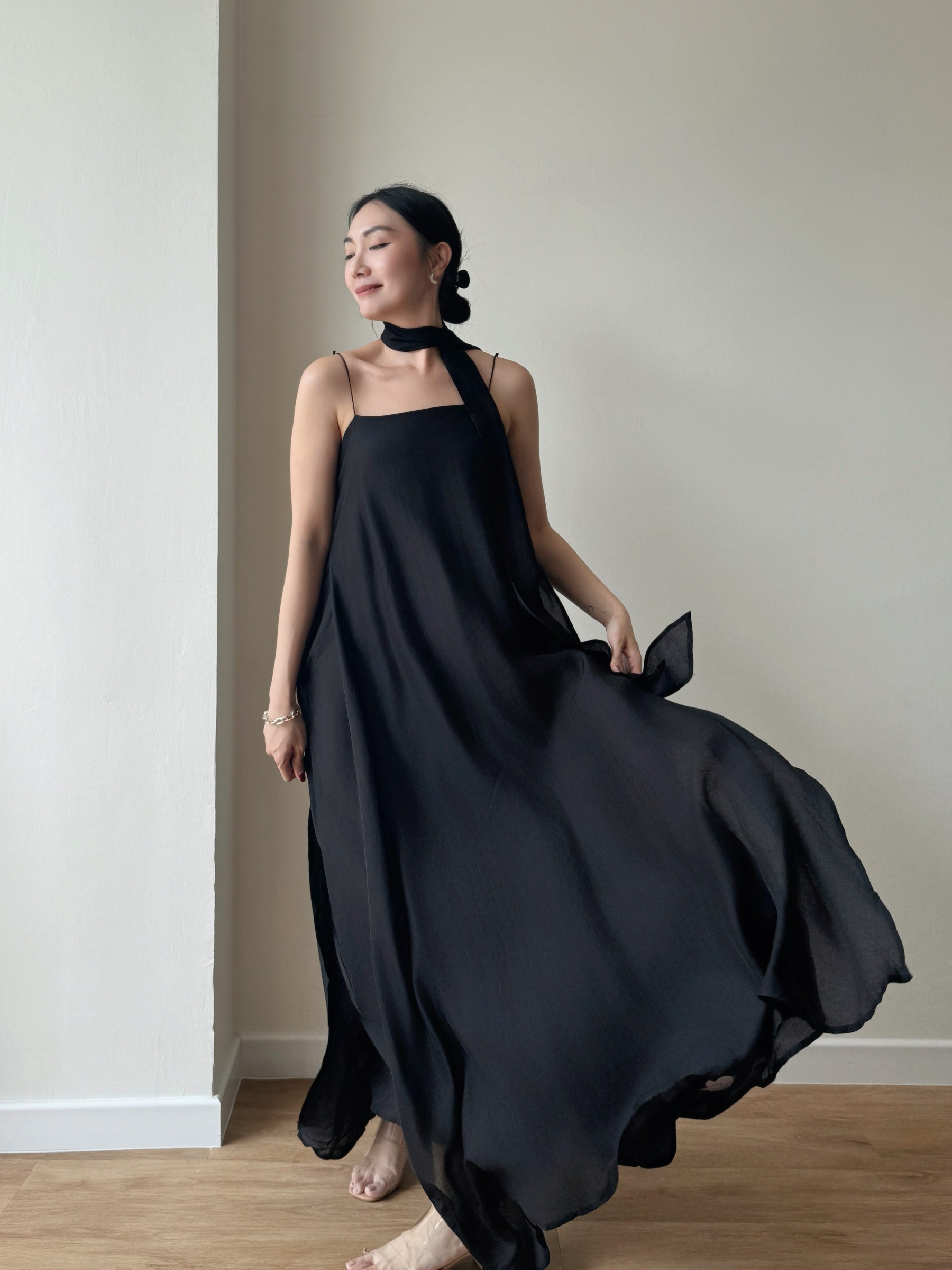 Luna Flowy Cami Dress (DR111)