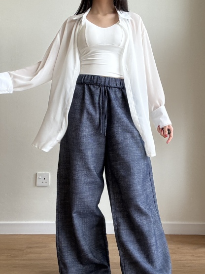Lala Sheer Chiffon Shirt