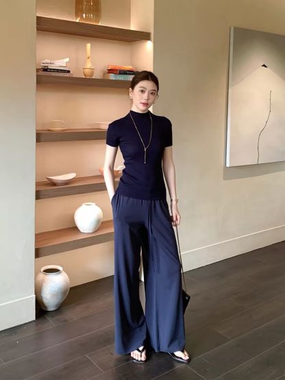 Davignon Mock Neck Top