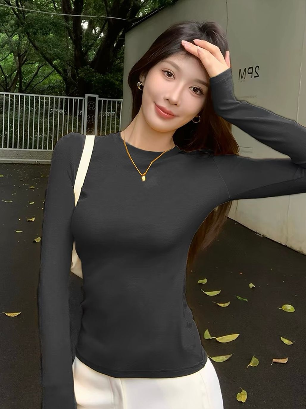 Drifa Round Neck Long Sleeve Top