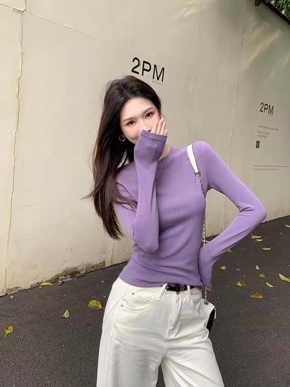 Drifa Round Neck Long Sleeve Top