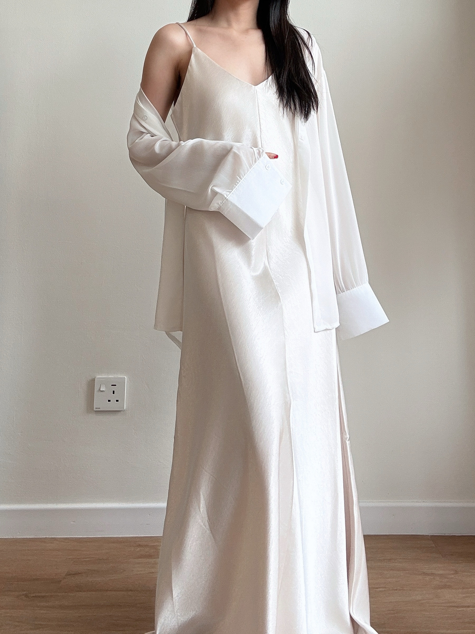 Lala Sheer Chiffon Shirt