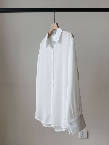 Lala Sheer Chiffon Shirt