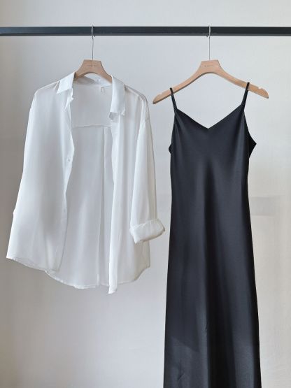 Lala Sheer Chiffon Shirt