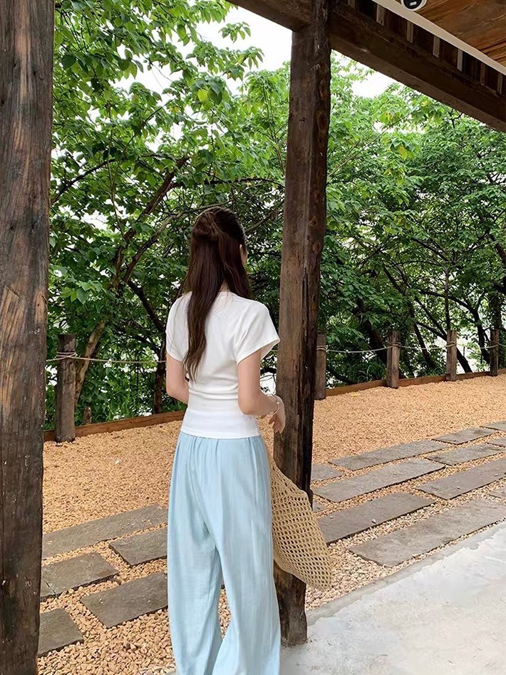 Dinny Linen Blend Relax Pants