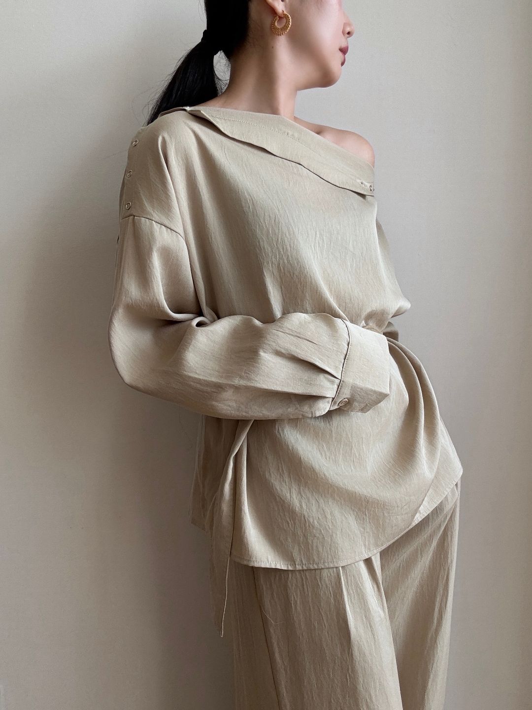 Warren One Shoulder Top & Pants Set