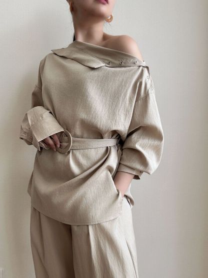 Warren One Shoulder Top & Pants Set