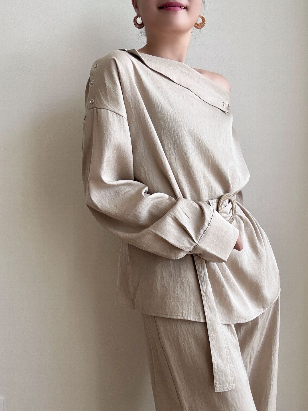 Warren One Shoulder Top & Pants Set