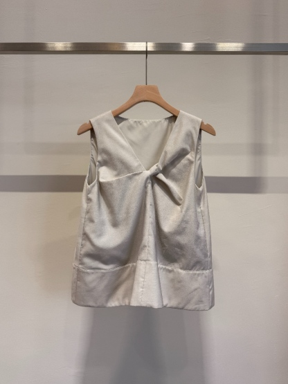 Sleeveless V-Neck Top