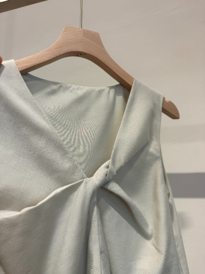 Sleeveless V-Neck Top