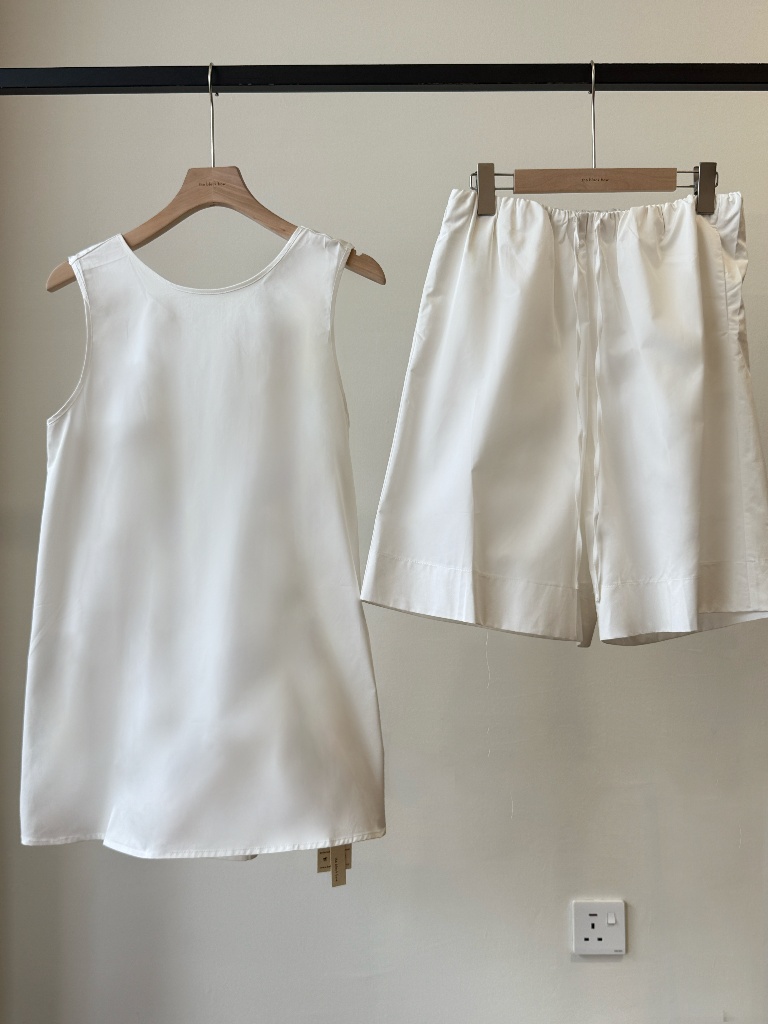 Paige Reversible Top & Relaxed Wide-Leg Bermuda Shorts (Sold seperately)