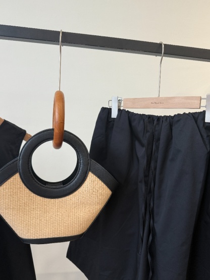 Paige Reversible Top & Relaxed Wide-Leg Bermuda Shorts (Sold seperately)