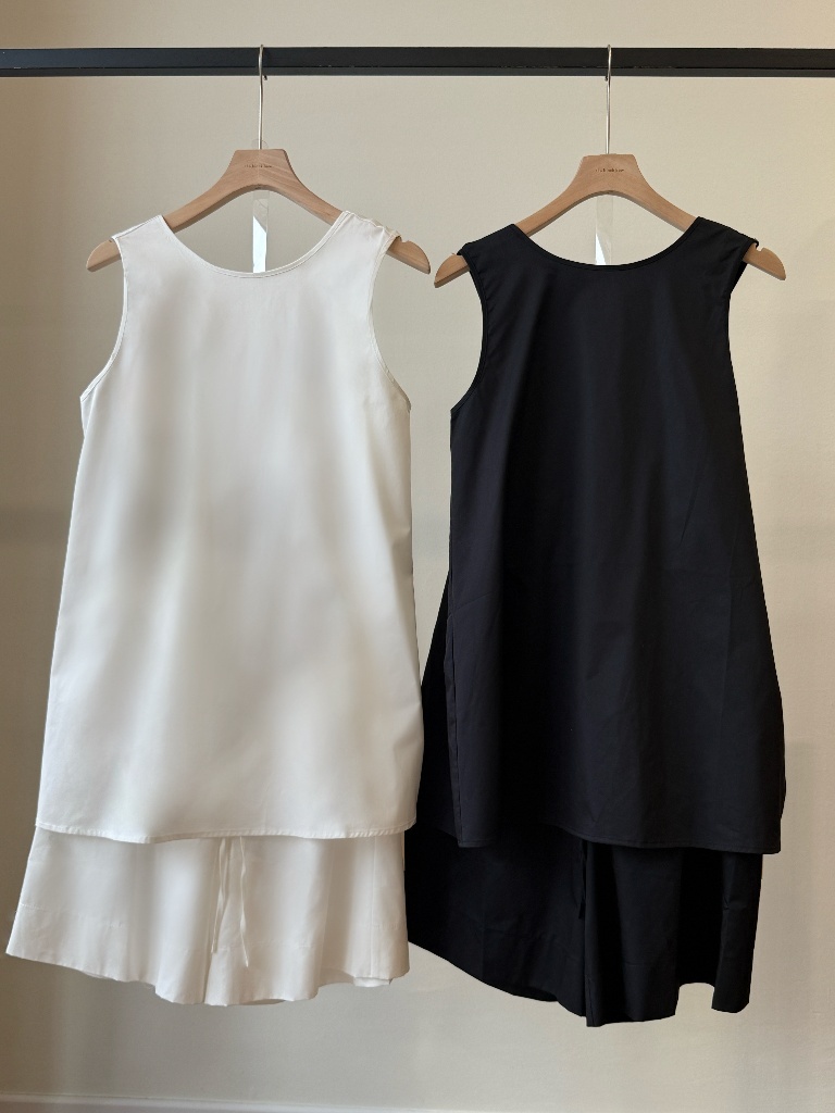 Paige Reversible Top & Relaxed Wide-Leg Bermuda Shorts (Sold seperately)