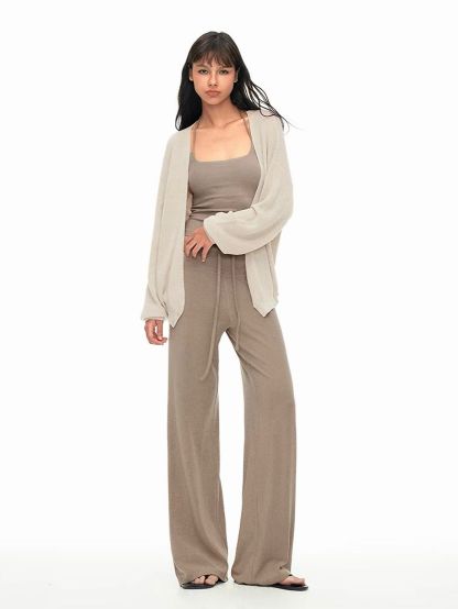 Gianna Four-Piece Soft Knit Set (Sold Seperately-Top, Cardigan, Pants, Skirt)