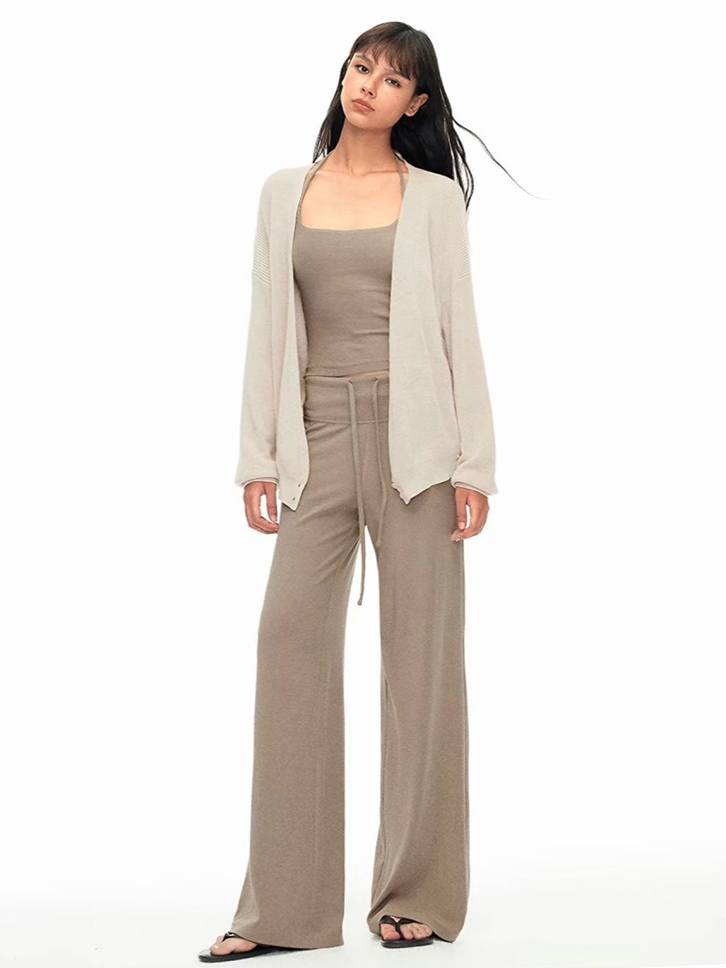 Gianna Four-Piece Soft Knit Set (Sold Seperately-Top, Cardigan, Pants, Skirt)