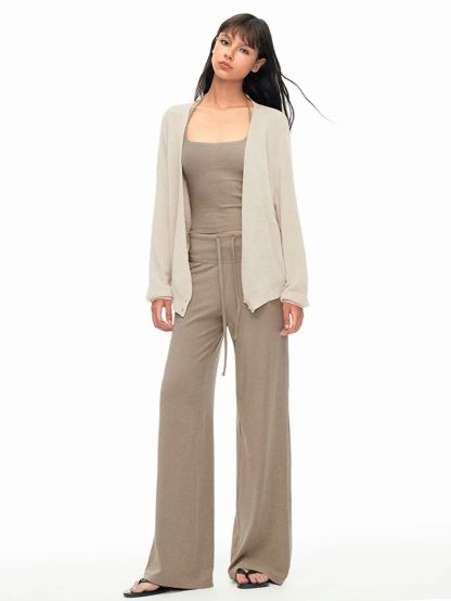 Gianna Four-Piece Soft Knit Set (Sold Seperately-Top, Cardigan, Pants, Skirt)