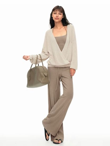 Gianna Four-Piece Soft Knit Set (Sold Seperately-Top, Cardigan, Pants, Skirt)