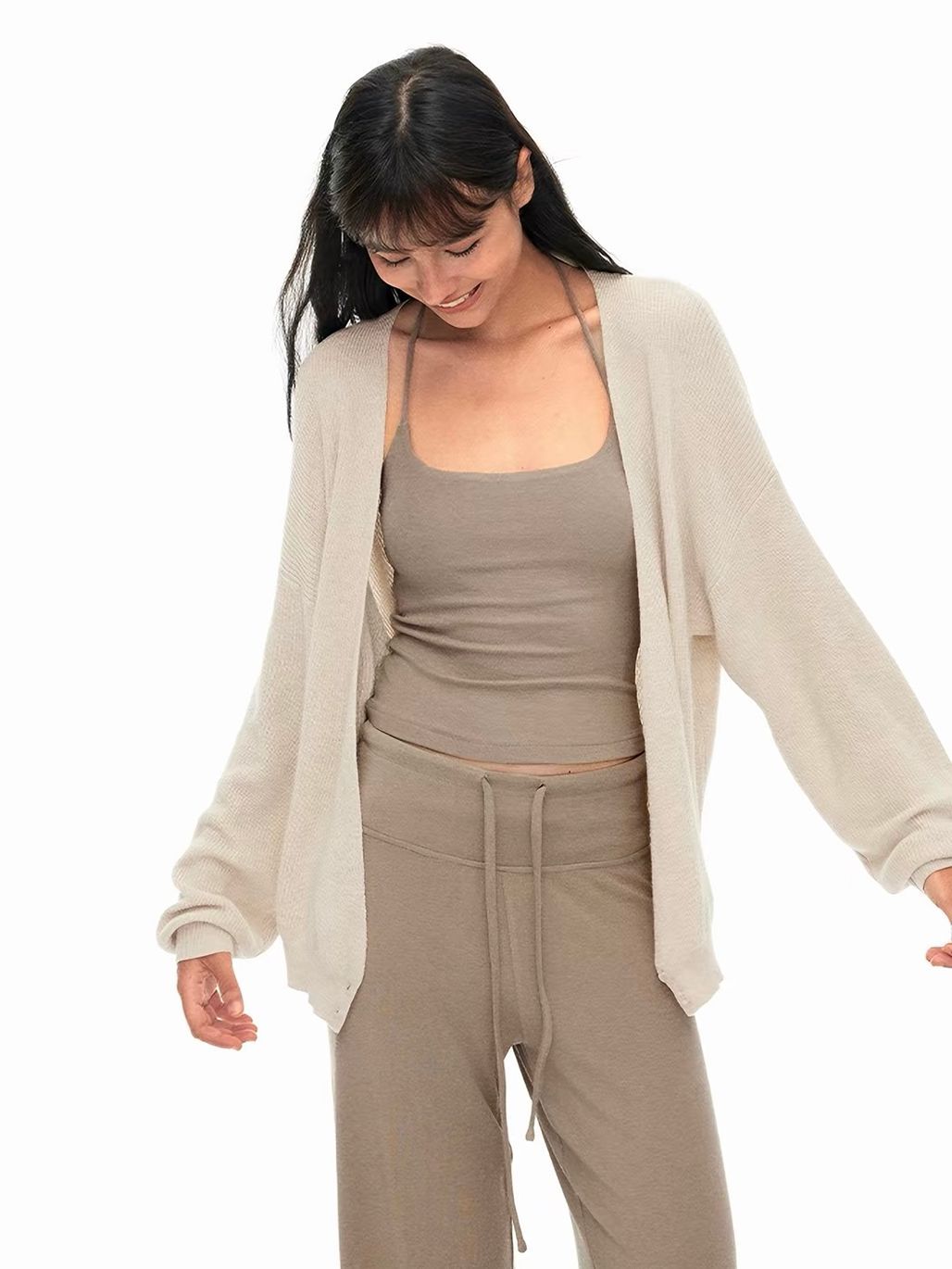 Gianna Four-Piece Soft Knit Set (Sold Seperately-Top, Cardigan, Pants, Skirt)