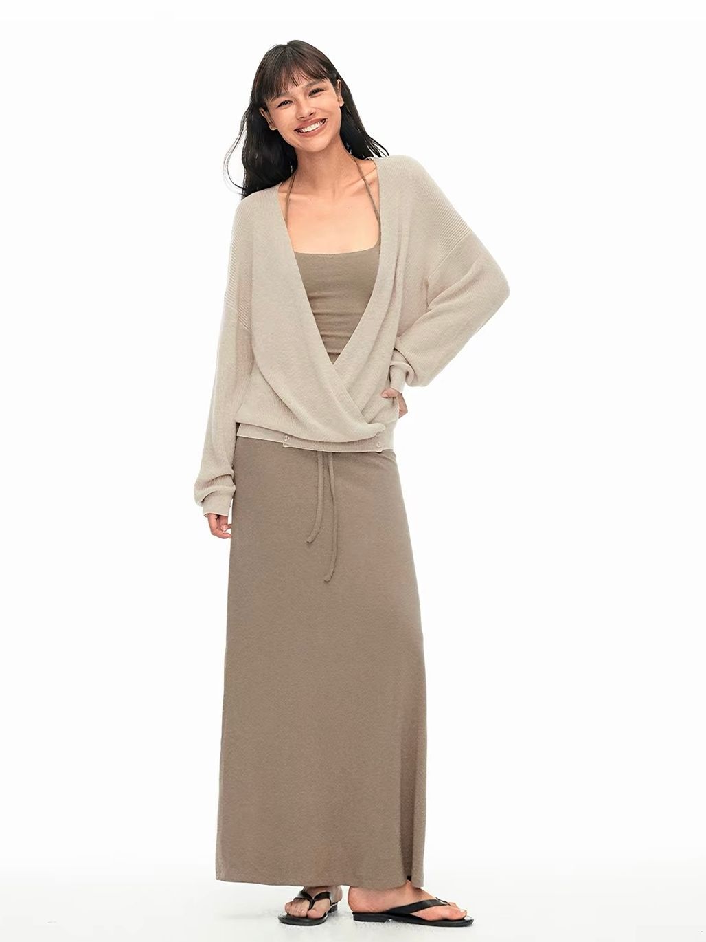 Gianna Four-Piece Soft Knit Set (Sold Seperately-Top, Cardigan, Pants, Skirt)