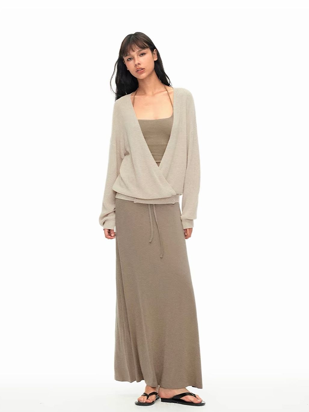 Gianna Four-Piece Soft Knit Set (Sold Seperately-Top, Cardigan, Pants, Skirt)