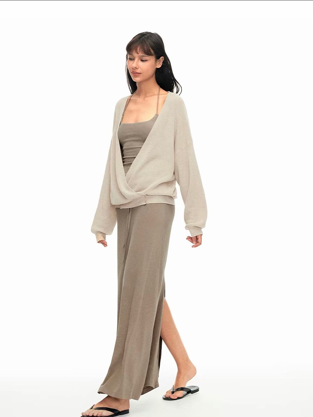 Gianna Four-Piece Soft Knit Set (Sold Seperately-Top, Cardigan, Pants, Skirt)