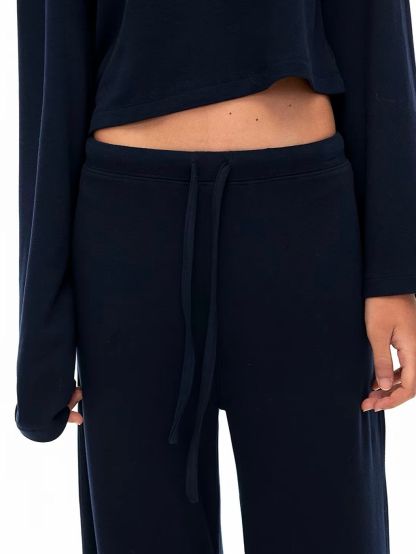 Gracia One Shoulder Knit Top & Drawstring Pants (Sold Seperately)