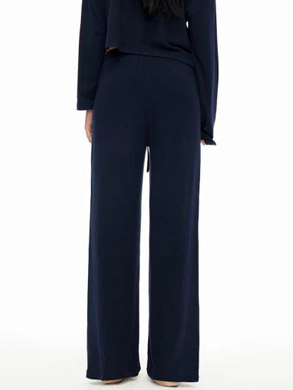 Gracia One Shoulder Knit Top & Drawstring Pants (Sold Seperately)