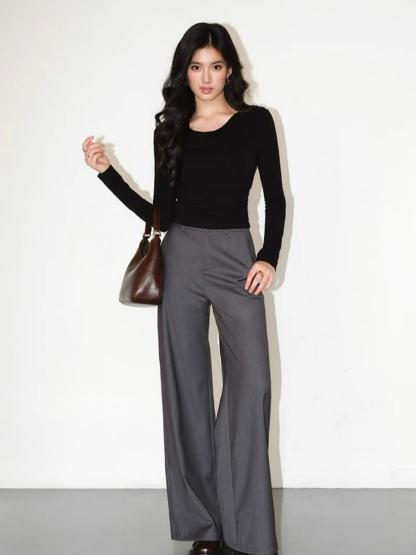 Alice One Shoulder/ Swing Collar Two Way Top