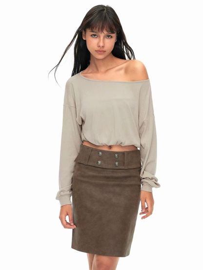 Giselle Three-Way Convertible Draped Top