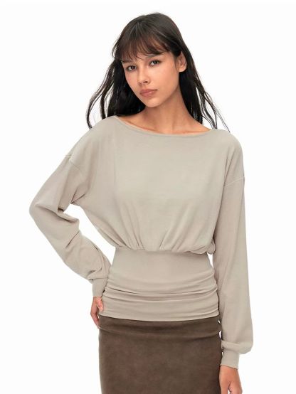 Giselle Three-Way Convertible Draped Top