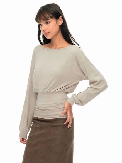 Giselle Three-Way Convertible Draped Top