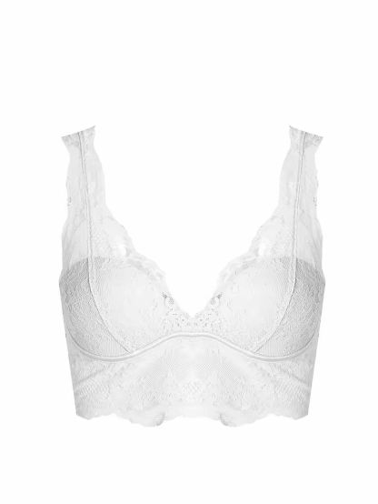 Glorya Floral-Lace Bralette Top