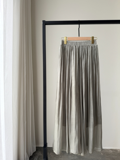 Yun Er Flowy Wide Leg Pants-The Black Bow-