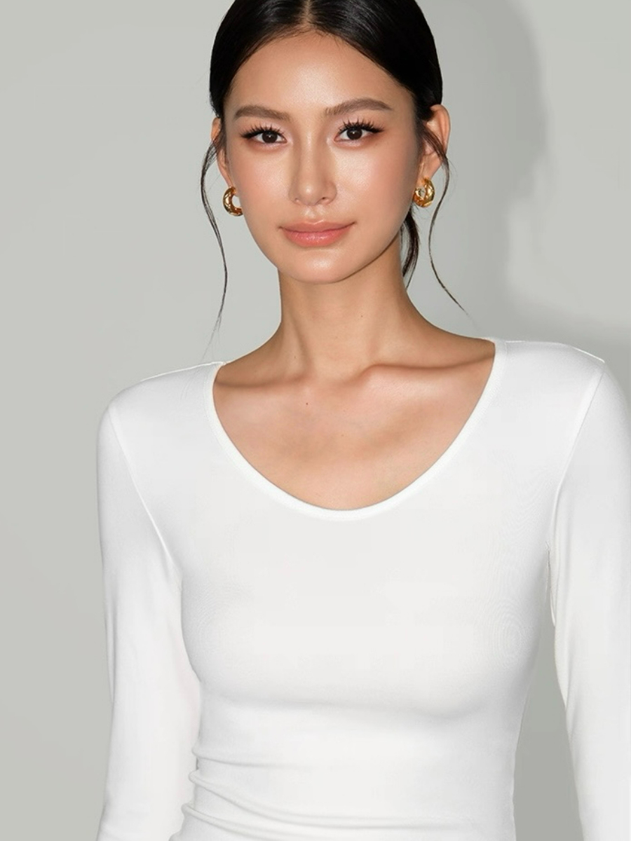 Ann Long Sleeve Basic Top