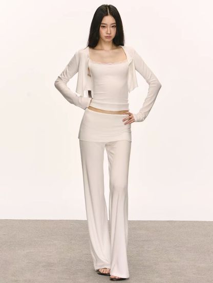 Gatlin Relaxed Casual Set (Sold Seperately-Camisole, Cardigan, Pants,Shorts)