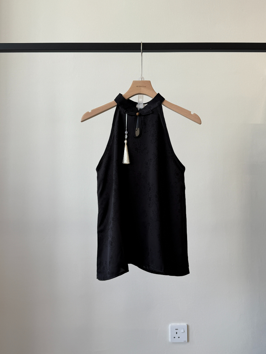 Ke Xin Halter Neck Oriental Top (TP110)