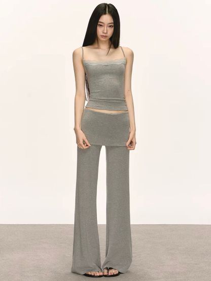 Gatlin Relaxed Casual Set (Sold Seperately-Camisole, Cardigan, Pants,Shorts)
