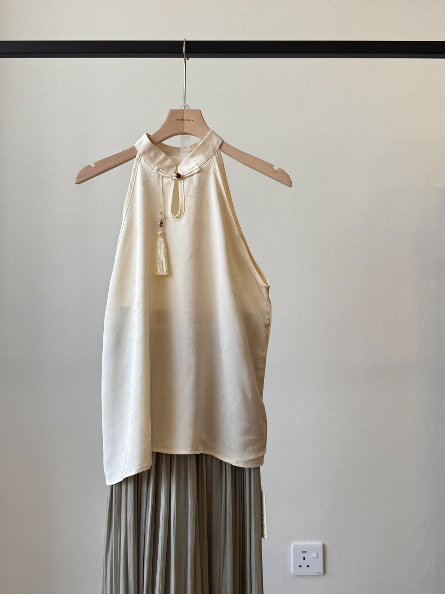 Ke Xin Halter Neck Oriental Top (TP110)