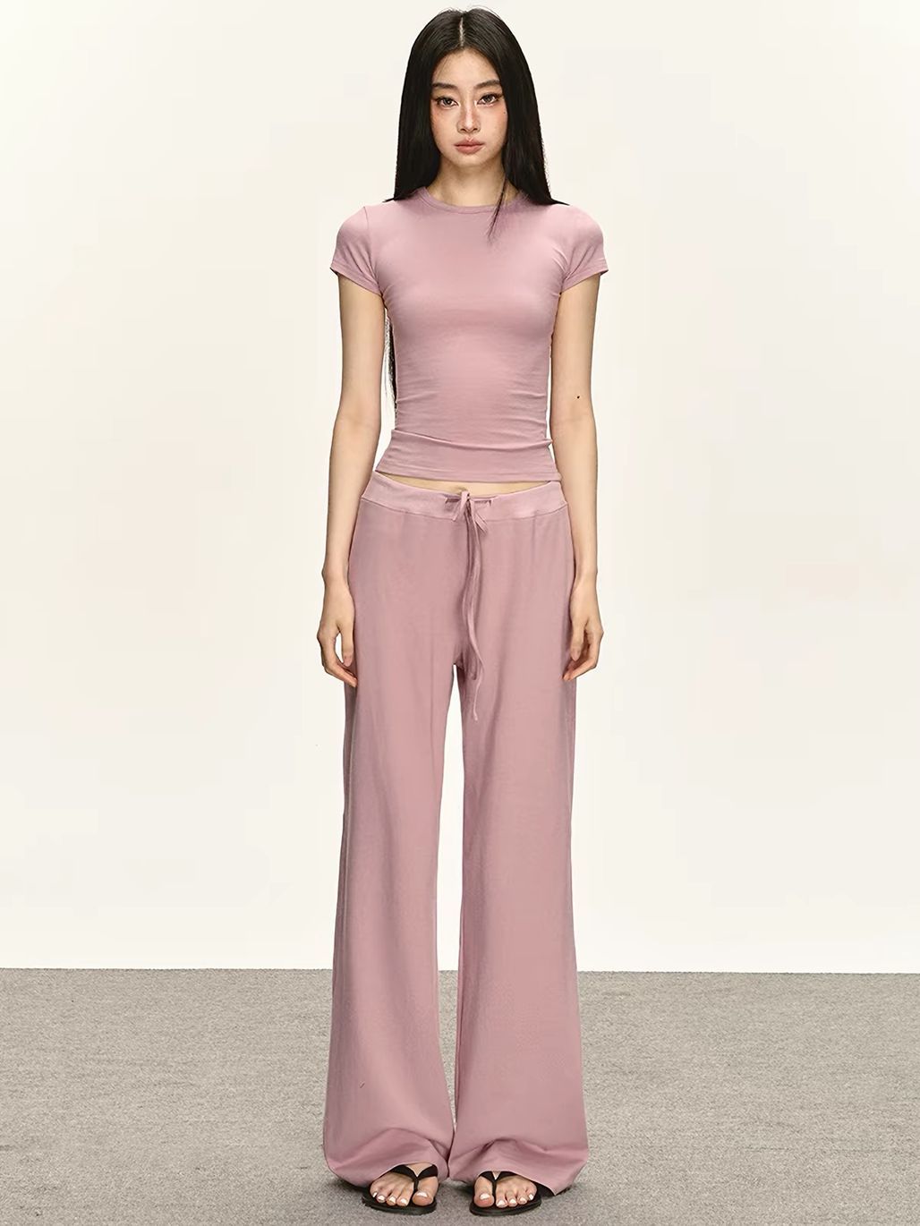 Giavanna Casual Fitted Top & Foldover Pants (Sold Seperately)