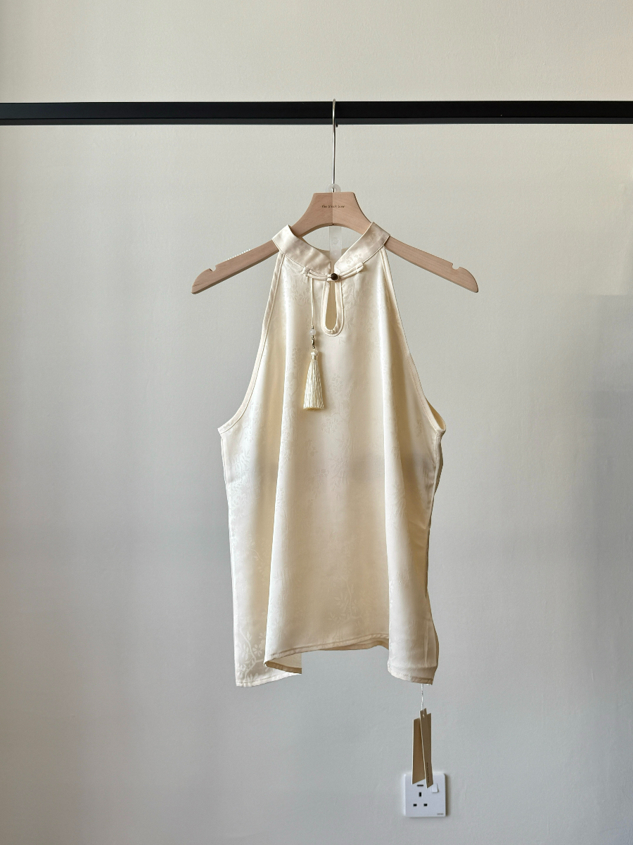 Ke Xin Halter Neck Oriental Top (TP110)